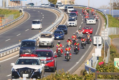 セーフティー・サンタラン in 知多半島