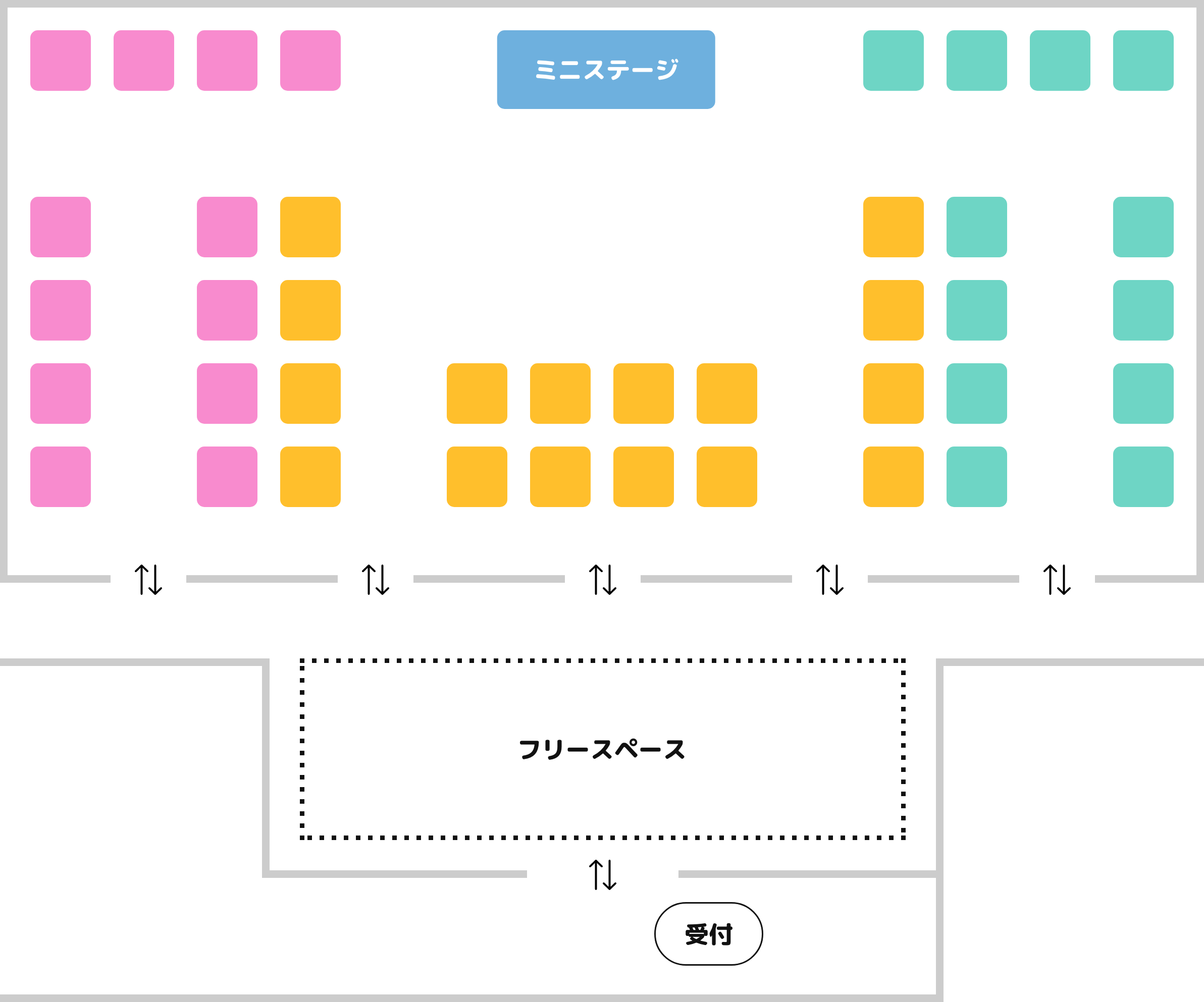 会場マップのイメージ